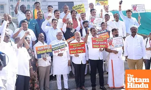 Cong govt shifted lathi-charge victims to undisclosed location: Ktaka BJP