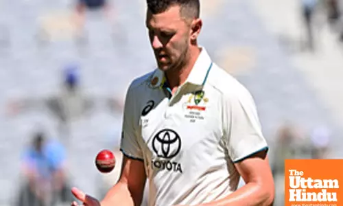 BGT 2024-25: Hazlewood signals readiness for Brisbane Test after training with full run-up