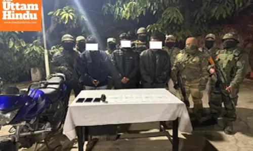 Manipur: Three top cadres of militant outfit held with arms
