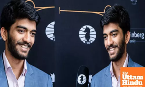 National leaders and sports stars laud gukesh for winning world chess championship