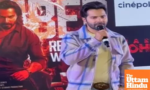 Varun Dhawan talks about his role in upcoming film ‘Baby John’