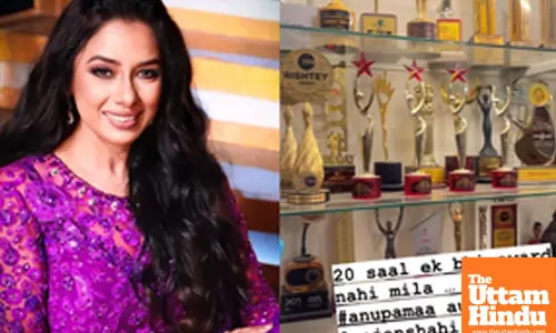 Rupali Ganguly says for 20 years she never got an award