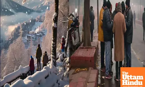 Weather Update: Bone-Chilling Cold Wave Hits North India, Snowfall Intensifies in Hills | IMD Warns of Freezing Temperatures Ahead