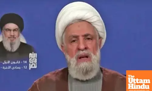 Hezbollah leader acknowledges loss of weapons supply route through Syria