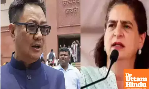 She is new: Kiren Rijiju on Priyanka Gandhis boring remark