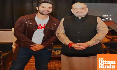 ‘Baby’ Varun Dhawan meets Amit Shah, says ‘absolute pleasure’