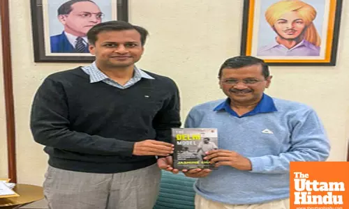 New Delhi: Launch of a book The Delhi Model: A Bold New Road Map to Building a Developed India