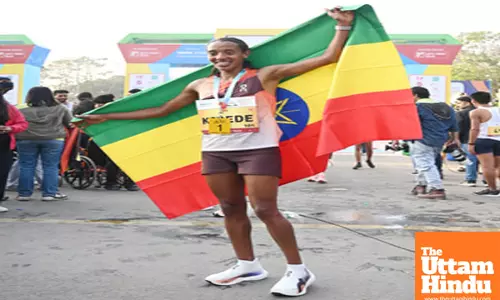 Sutume, Kissa win World 25K Kolkata; Indias Gulveer makes course record