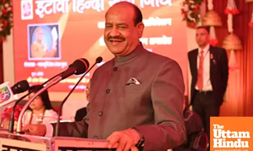 Lok Sabha Speaker Om Birla hails contribution of Hindi in nation-building & development of society
