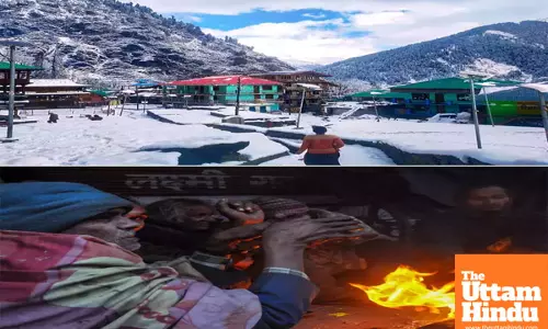 Winter Fury: Snowfall in the Mountains, Cold Wave Deepens in Punjab and Haryana