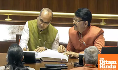 New Delhi: BJP MP Sujeet Kumar takes oath as Rajya Sabha MP