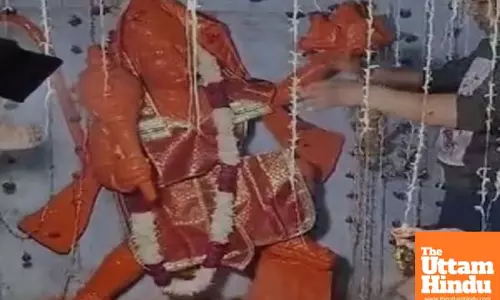 Sambhal Temple Witnesses a Spiritual Revival as Lord Shiva and Hanuman Ji Are Decorated After 46 Years