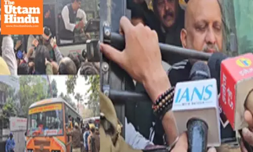 Congress leaders including UP party chief Ajay Rai detained during protest in Lucknow