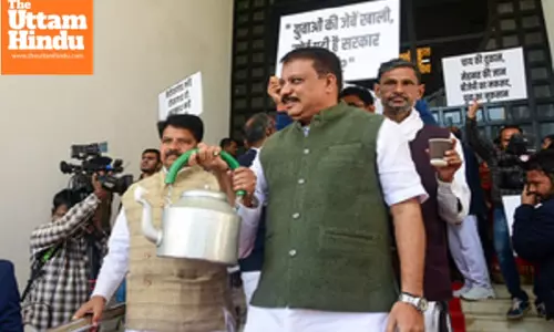 Ruckus in MP Assembly over Amit Shahs remark on Dr Ambedkar