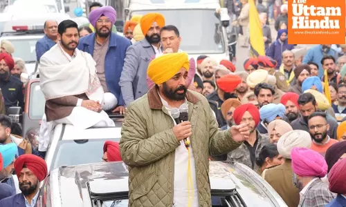 CM Mann Campaigns in Amritsar, Urges People to Elect AAP Representatives for Corporation