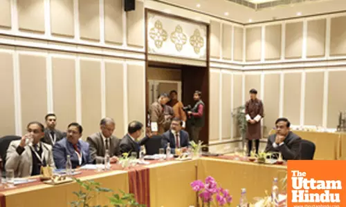 Assam CM attends presentation on Gelephu Mindfulness City Project in Bhutan