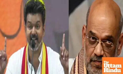 TVK chief Vijay hits out at Amit Shahs remarks on Ambedkar