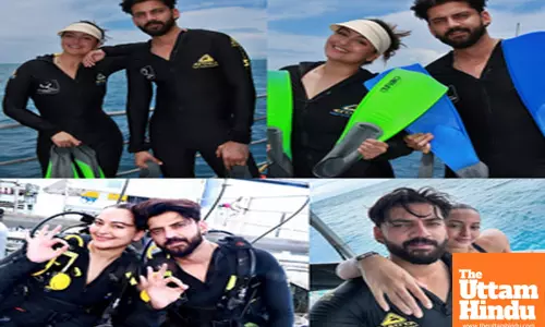 Sonakshi Sinha shares glimpse of ‘epic dive day’ at Great Barrier Reef