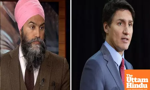 Canadas crisis deepens: Jagmeet Singh’s no-confidence motion threatens Trudeau government!