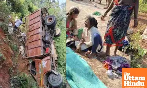 Road Accident in Chattisgarh Jagdalpur Leaves 5 Dead, Many Injured as Cargo Vehicle Overturns