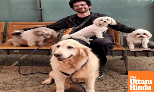 Sunil Grover’s ‘kaarvaan’ with his furry friends