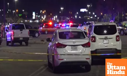 Five injured after driver crashes into shopping mall in texas