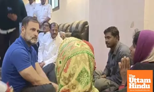 Dalit man ‘murdered by cops, CM lied’, says Rahul Gandhi in Parbhani