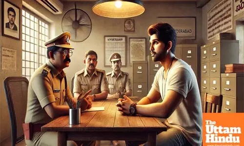 LIVE: Pushpa-2 Star Allu Arjun Interrogated by ACP and DCP at Hyderabad Police Station