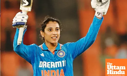 Mandhana moves closer to top spot in ODI, T20I rankings