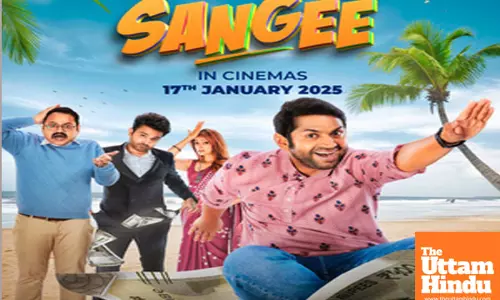 ‘Sangee’ poster shows Sharib Hashmi taking a flight