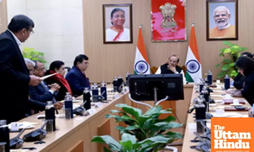 New Delhi: Delhi Lieutenant Governor V.K. Saxena virtually launches the Smart Delhi Ideathon 2025