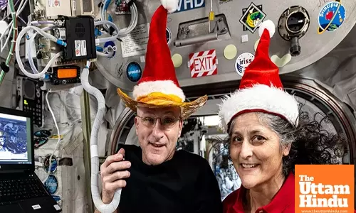 Sunita Williams and Butch Wilmore Celebrate Christmas in Space Amid Return Delays