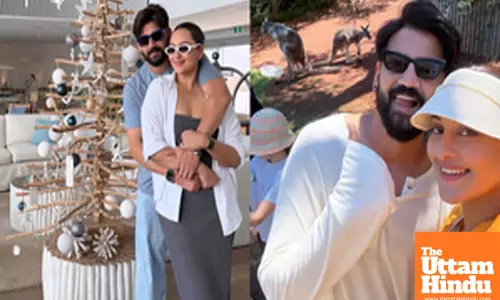 Sonakshi Sinha, Zaheer Iqbal celebrate Xmas amidst koalas, kangaroos