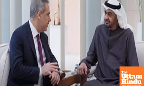 UAE President, Turkish FM discuss ties, regional stability