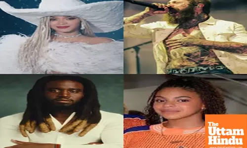 Post Malone, Shaboozey, Blue Ivy Carter join Beyonce for during her    NFL Halftime Show