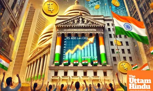 Year-End 2024: Indian Stock Market Rises to Fourth Largest Globally, Market Cap Exceeds ₹400 Lakh Crore