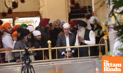 SHAHEEDI SABHA: DGP GAURAV YADAV PAYS OBEISANCE AT GURDWARA SRI FATEHGARH SAHIB, REVIEWS SECURITY ARRANGEMENTS