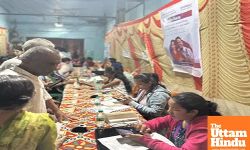 Dharavi: Camp enrols senior citizens for health schemes
