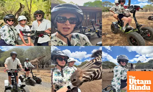 Neelam Kothari’s trip to Mauritius fulfils this promise she made to daughter Ahana