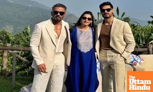 Suniel Shetty gets emotional on son Ahan’s birthday