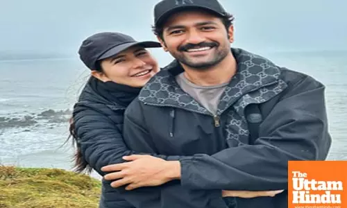 Katrina Kaif takes sub zero ocean dip with Vicky Kaushal