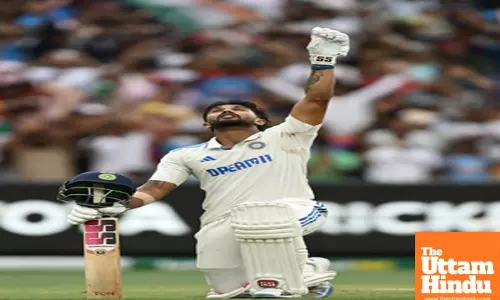 A knock to remember: Tendulkar hails Nitish Reddys maiden Test century