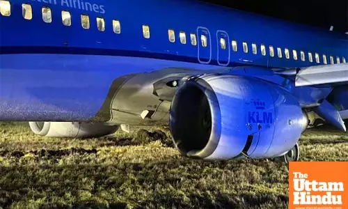 Amsterdam-Bound Plane Skids Off Runway During Emergency Landing in Norway