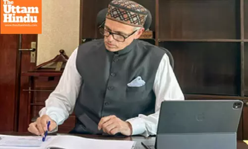 After snowfall, CM Omar Abdullah monitors restoration process in Kashmir
