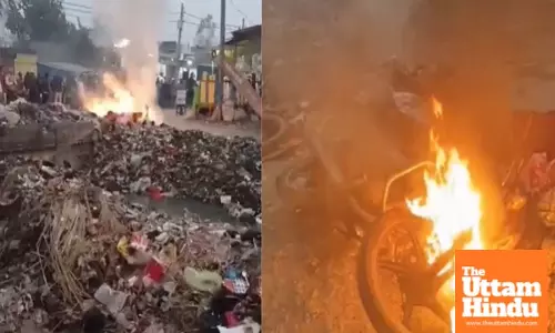 Man and Two Children Killed in Fire After High-Tension Line Falls on Bike