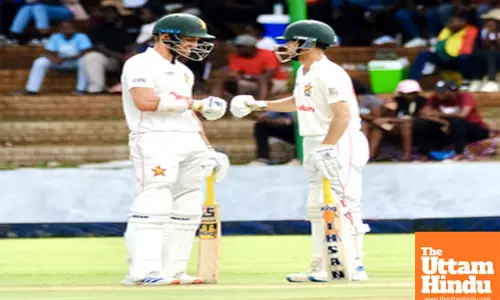 Zim vs Afg: Records tumble as high-scoring first Test ends in stalemate