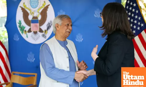 Dhaka: Chief Adviser Professor Muhammad Yunus pays tribute to Jimmy Carter