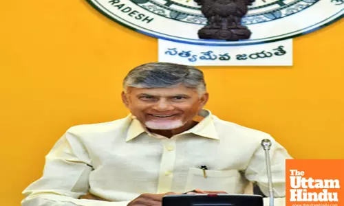Palnadu: Chief Minister Nara Chandrababu Naidu briefs the media on the river interlinking project