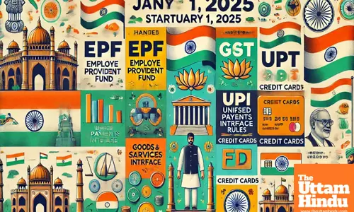 Major Changes in India from January 1, 2025: EPF, GST, UPI, FD Rules, Credit Cards and More