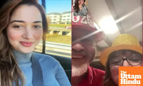 Tamannaah Bhatia celebrates virtual New Year with her loved ones